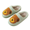F2453 - Pantuflas Sherpa - Osito de peluche