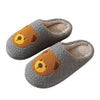 F2453 - Pantuflas Sherpa - Osito de peluche