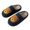 F2453 - Pantuflas Sherpa - Osito de peluche