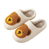 F2453 - Pantuflas Sherpa - Osito de peluche