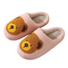 F2453 - Pantuflas Sherpa - Osito de peluche